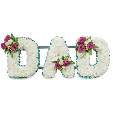 Dad Funeral Flower Tribute